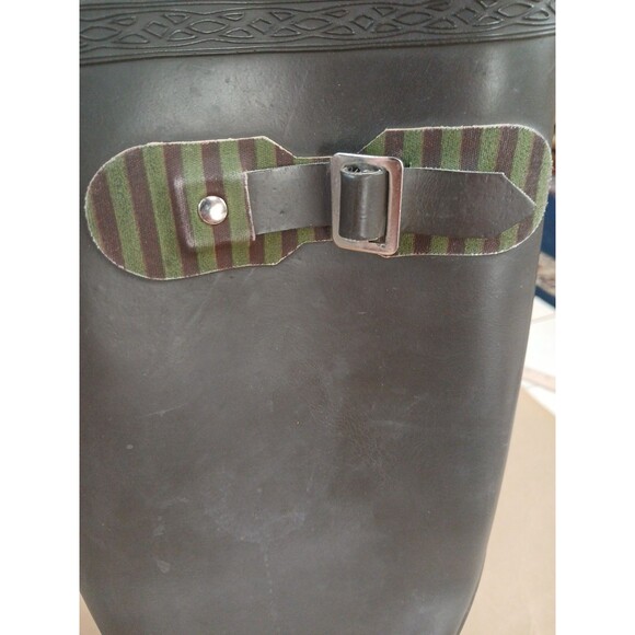 HUNTER Womens 9 Tall Rain Boots Brown 17” Height Equestrian Outdoors - Picture 5 of 8